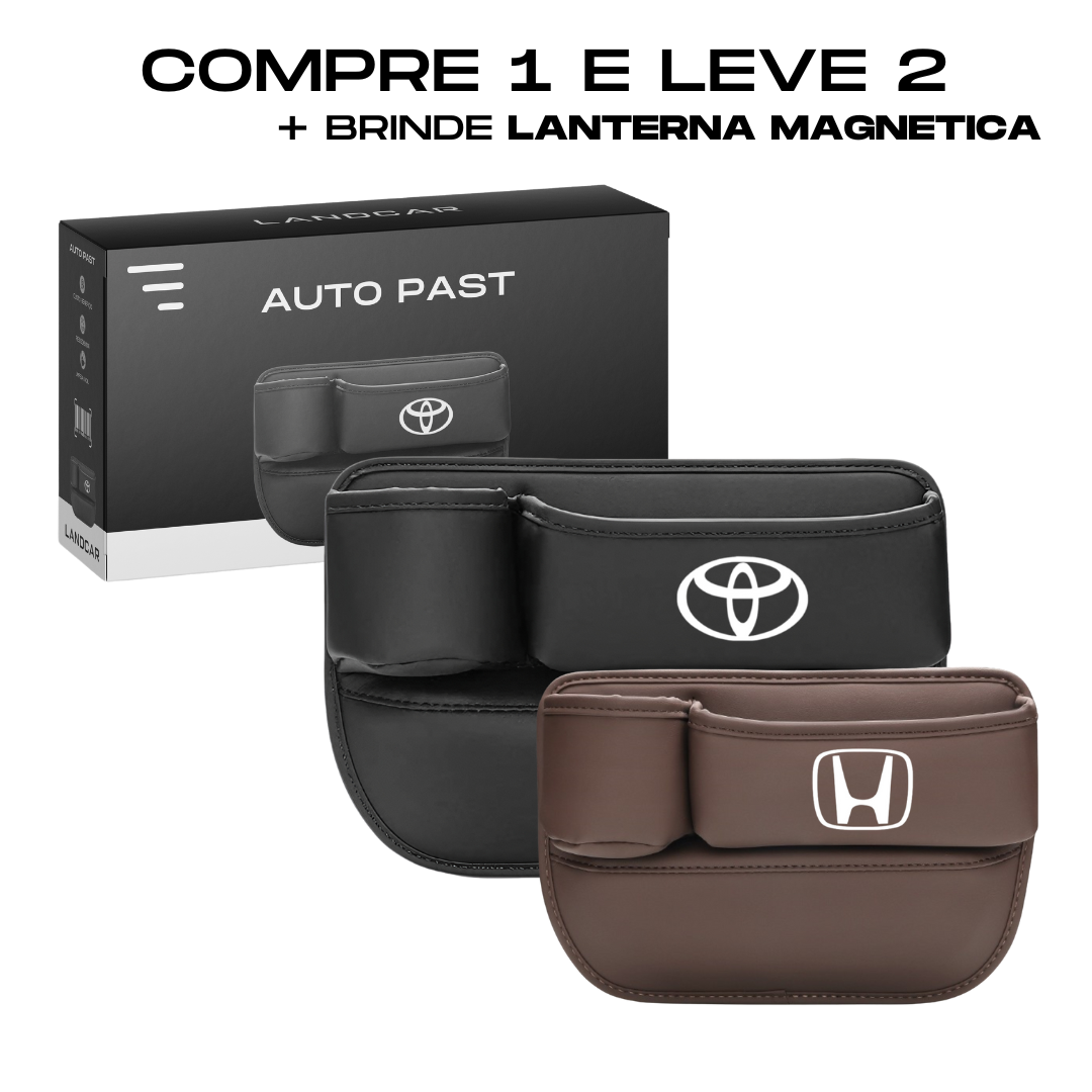 AutoPast 2.0 - Pasta Organizadora (COMPRE 1 LEVE 2) + BRINDE